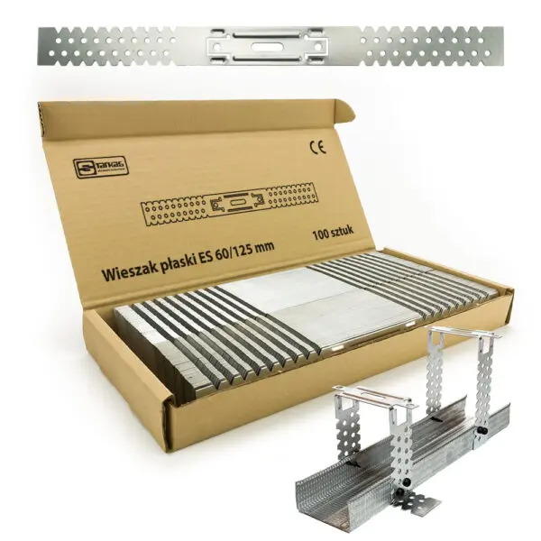 Wieszak plaski es60 x 125mm 100 sztuk origin LQ